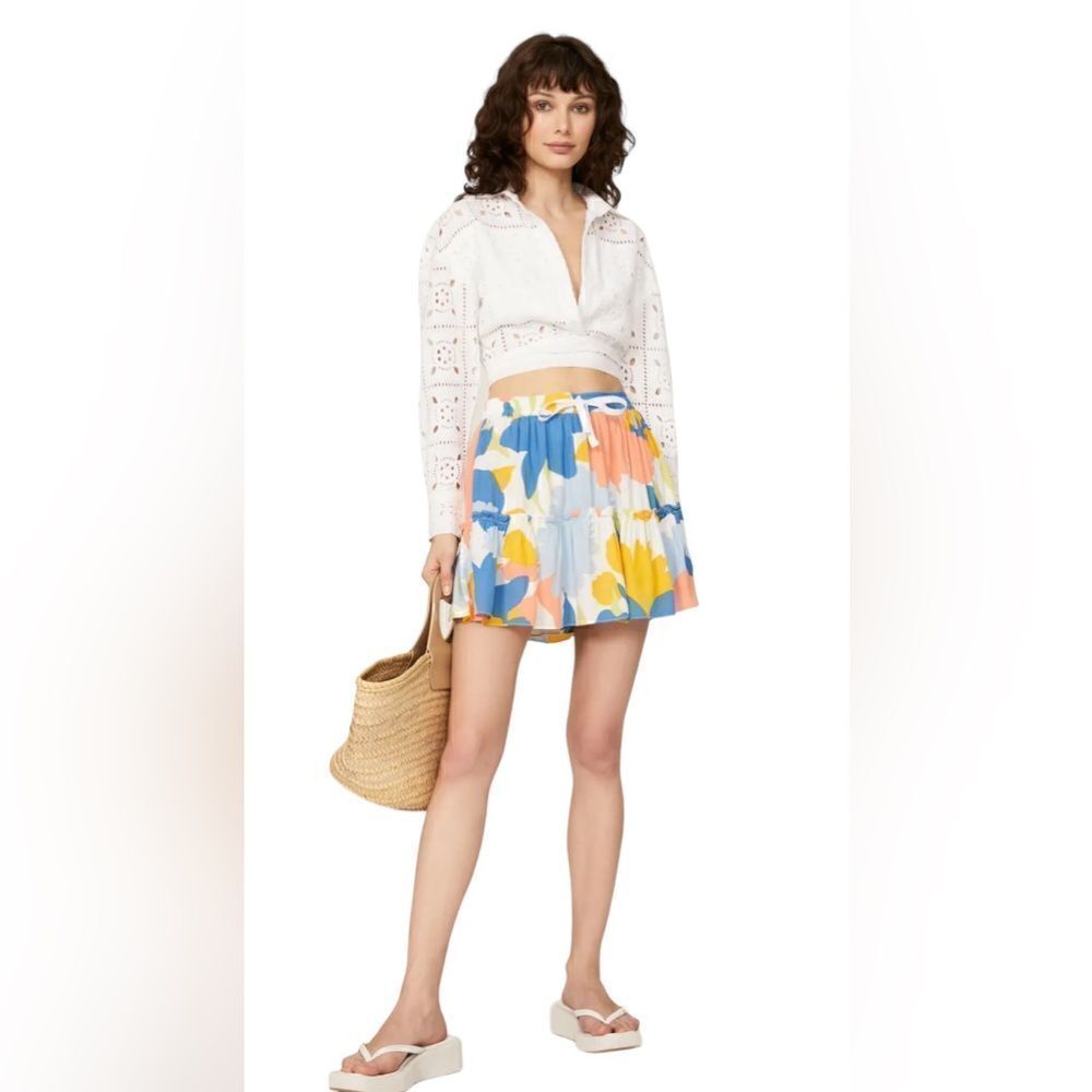 Peter Som Floral Skort Size 4